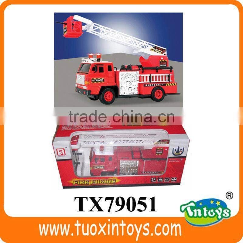 mini model fire truck scale toy
