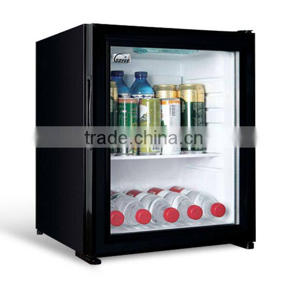 GRT - XC30 - 1 Glass Door, Minibar 30L for hotel use