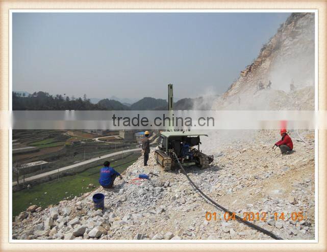 40m integrated crwler type rock drill,piling drill rig Z115Y with CE&ISO certification