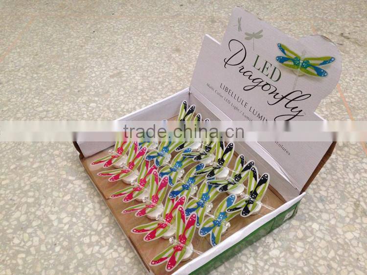 led fiber optic dragonfly light led dragonfly light garden decoration dragonfly light spring dragonfly night light