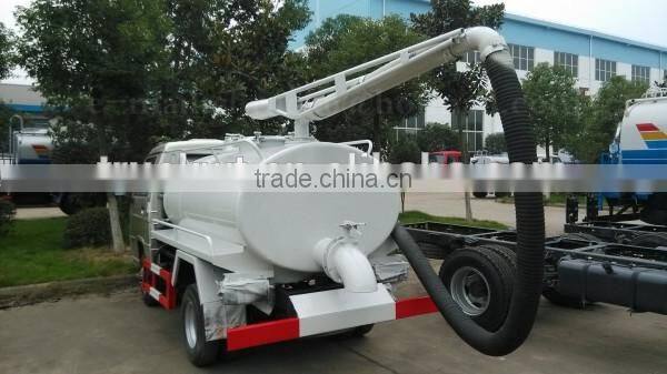 68hp 4*2 FORLAND 2m3 Mini Fecal Suction Tanker
