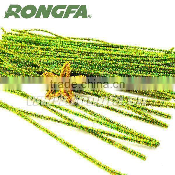 Handcraft christmas tinsel chenille stem for decorative