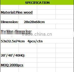 Wooden umbrella stand
