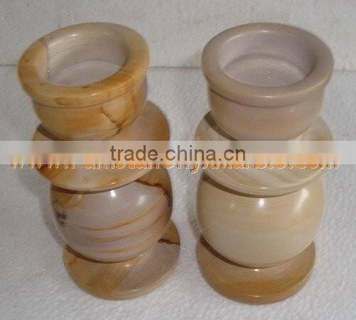 UNIQUE MARBLE CANDLE HOLDERS STANDS