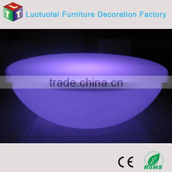 Rotomolding led lounge furniture/moblie bar table for Event & Party