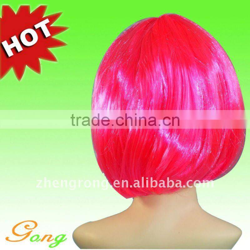 2012 most fashion Cosplay Costume hot red wig