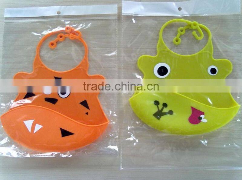 FDA Food Grade Various Animal Design Silicone Baby Bib