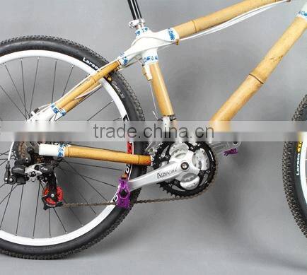 6-speed Bamboo Racing Road Bicycle in white color