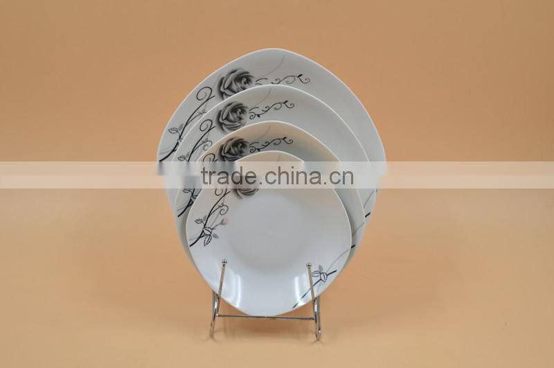 custom printed ceramic dinner plate