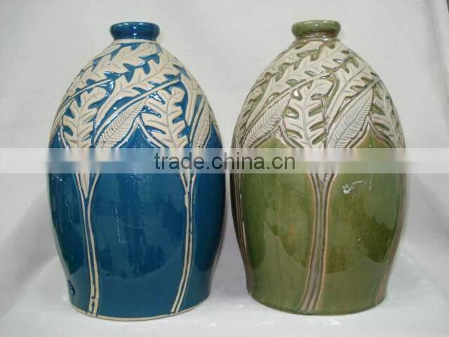 porcelain fish decor-animal wine bottle holders