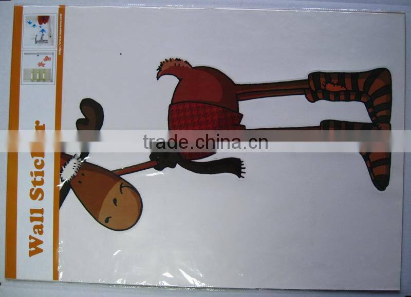 Cute Deer for Christmas Wall Deco Wall Sticker