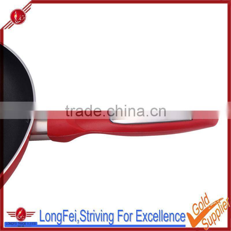 22cm aluminum fry pan industrial frying pan without oil microwave frying pan