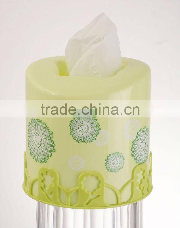 Cheap price new design plastic fancy tissue box wholesale