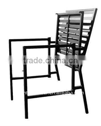 wrought iron folded chair