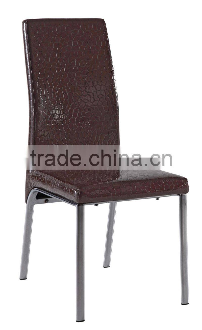 B2610 Model metal chromed dining chair modern design