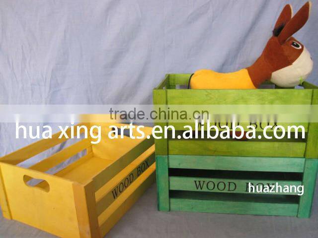 pretty small wooden crate used for packing