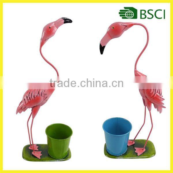 Handmade Craft From Waste Material And Dancing Garden Frog With Flower Pot