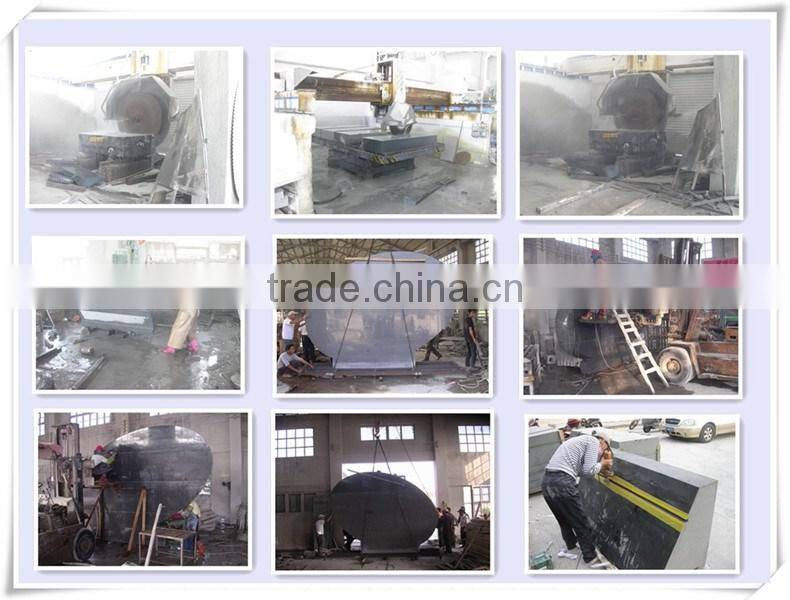 Abstract Outdoor Stone Human Faces Sculpture