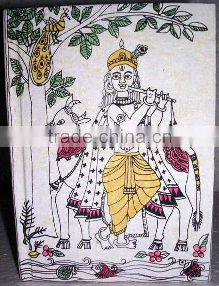 Printed diary journals notebooks