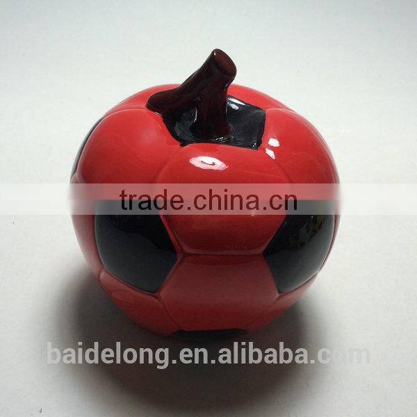 Ceramic Apple Saving Bank