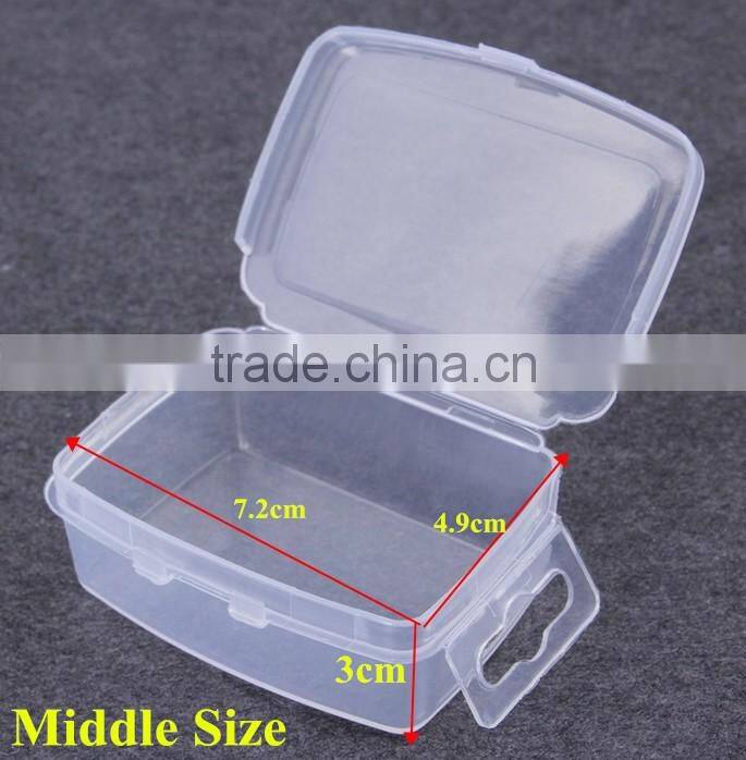 5cm Small PP Eco-friendly Plastic Storage Box Kids DIY Nail Art kits Box