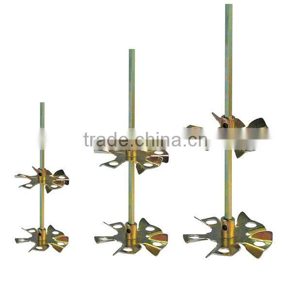 DOUBLE SPIRAL MINI MANUAL PAINT MIXER COLOR ZINC PLATED GYRO PAINT MIXER