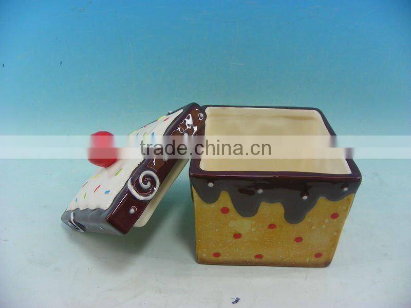 Hot Sale Ceramic Snowman Cookie Jar