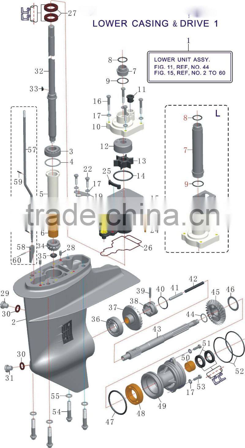 best chinese 2 stroke 30hp engine yamas outboard