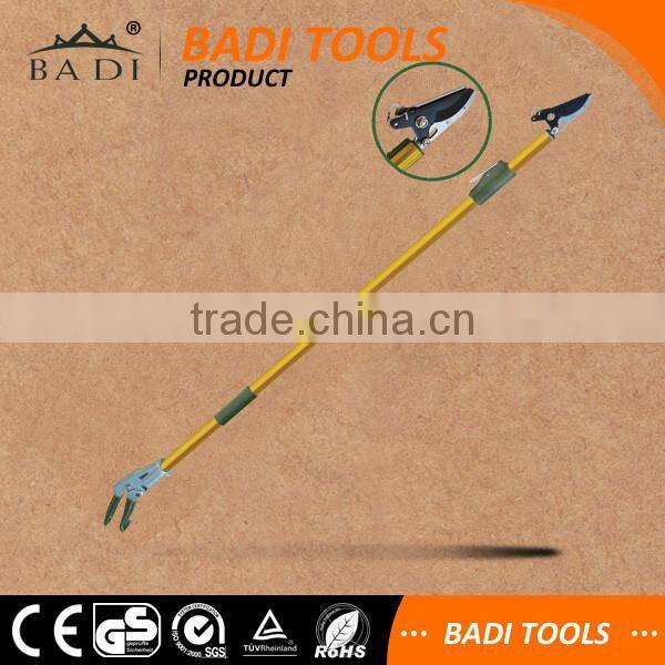telescopic extendable high tree pruner for picking fruit