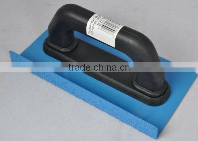 Professional Tungsten Carbide Gritted Trowel, Grout Remover ( Drywall Tools)