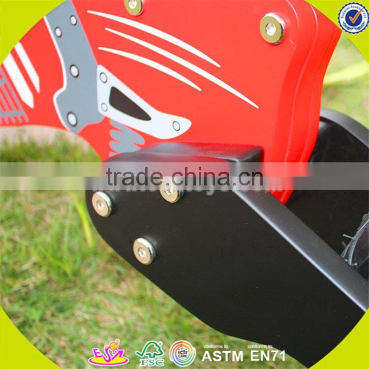 Wholesale cool wooden balance bike promotion gift wooden balance bike high quality children wooden balance bike toy W16C013