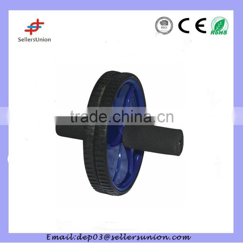 Hot sale PVC abdominal exercise power wheel