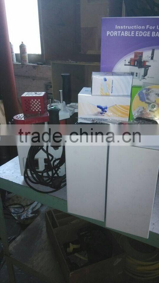 Portable Edge Banding Machine Model III with Hot melt adhesive pot volume 160ml and Pre-heating time about 10 Min
