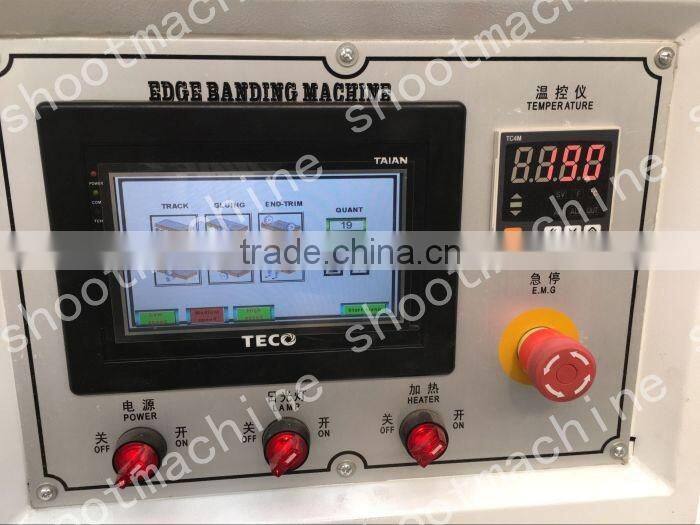 The Full-automatic Edge Banding Machine SH-360J with Feed speed 12-20m/min and Panel thickness 10-60mm