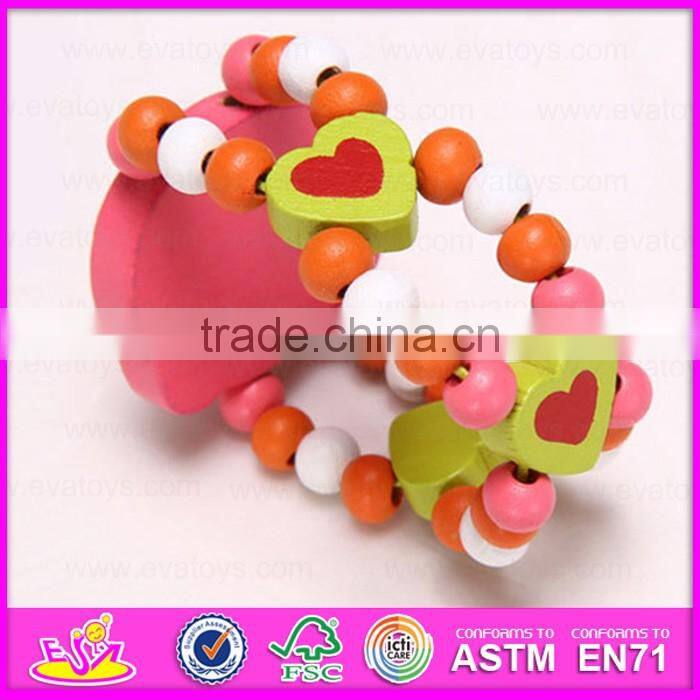 2016 best sale kids wooden threading toy W11E037