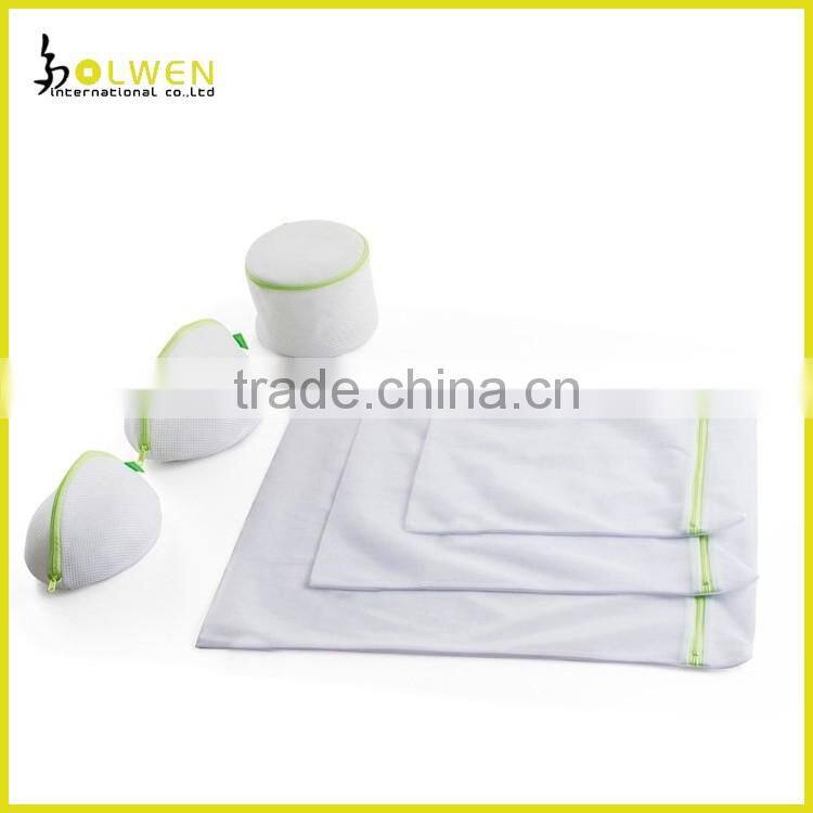 Colorful Foldable Underwear Bra Washing Aid Laundry Net Bag