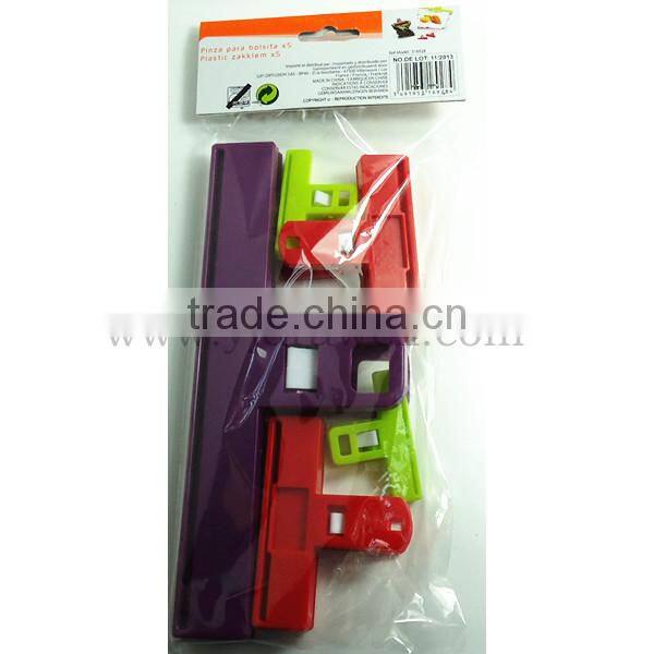 MC-3440 Set Of 5 promotional bag clip