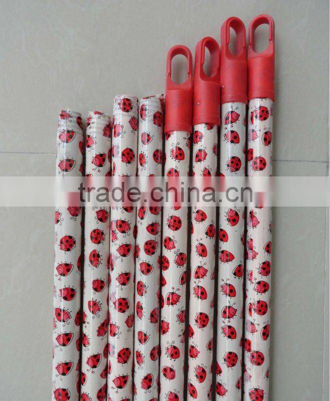 PVC coated wooden mop pole