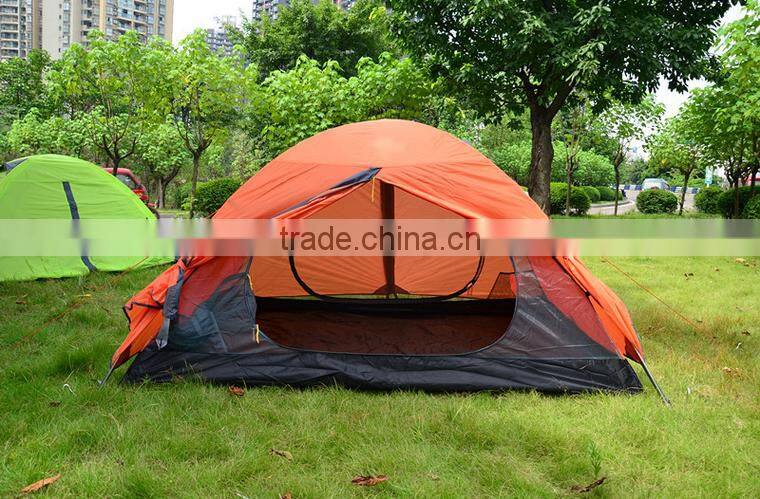 Outdoor Camping Tent Double Layer Family Travel Hiking Tent