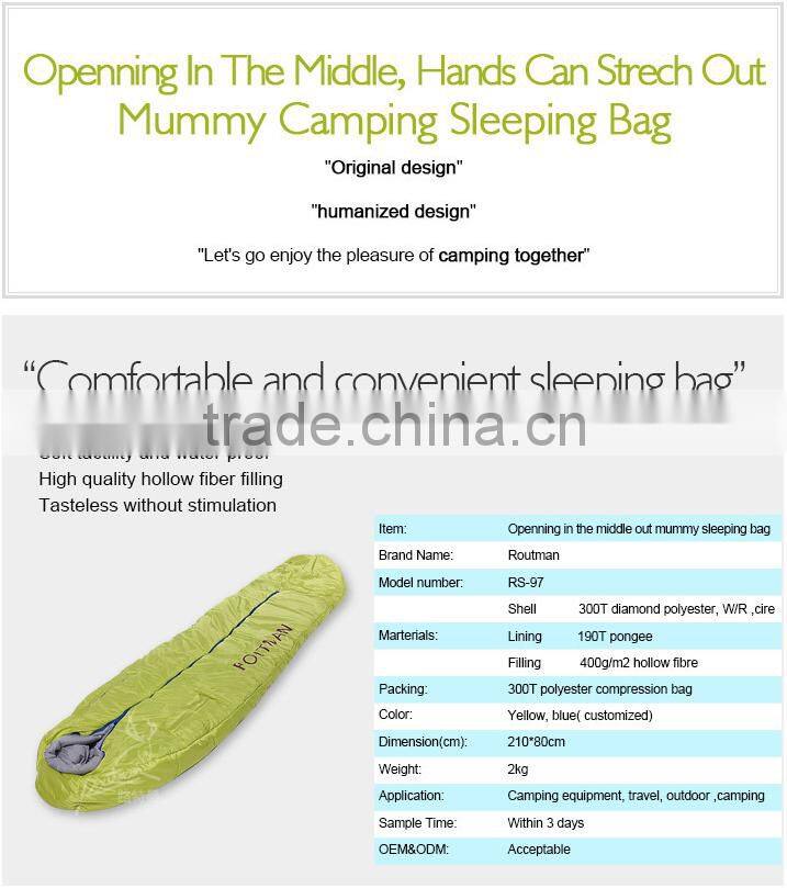 Mummy Shape Human Sleeping Bag