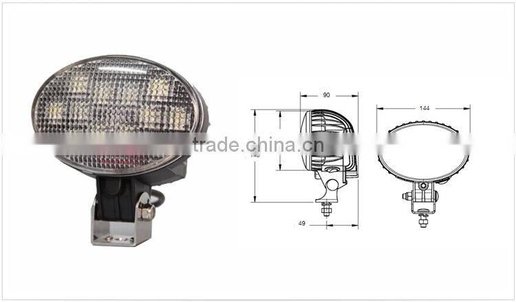 Agricultural machinery work lights 5"x3" LED work lamp 36w