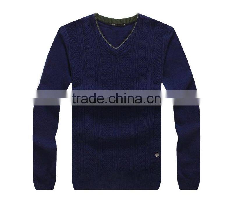 2016 v neck new design beautiful sweater