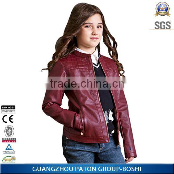 School Uniform kids fleece water resistant jackets for kid