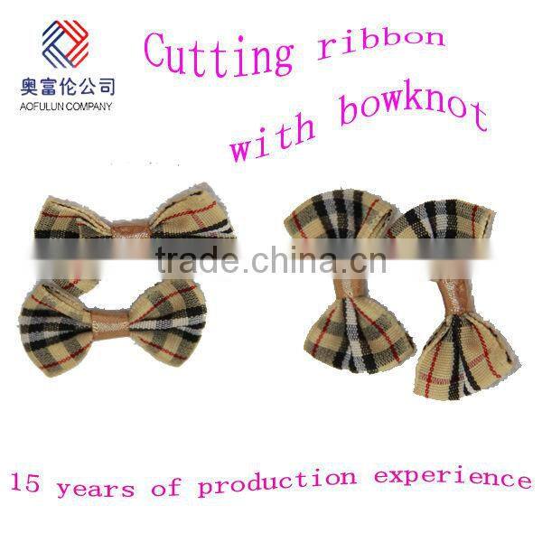 scots satin ribbon bow