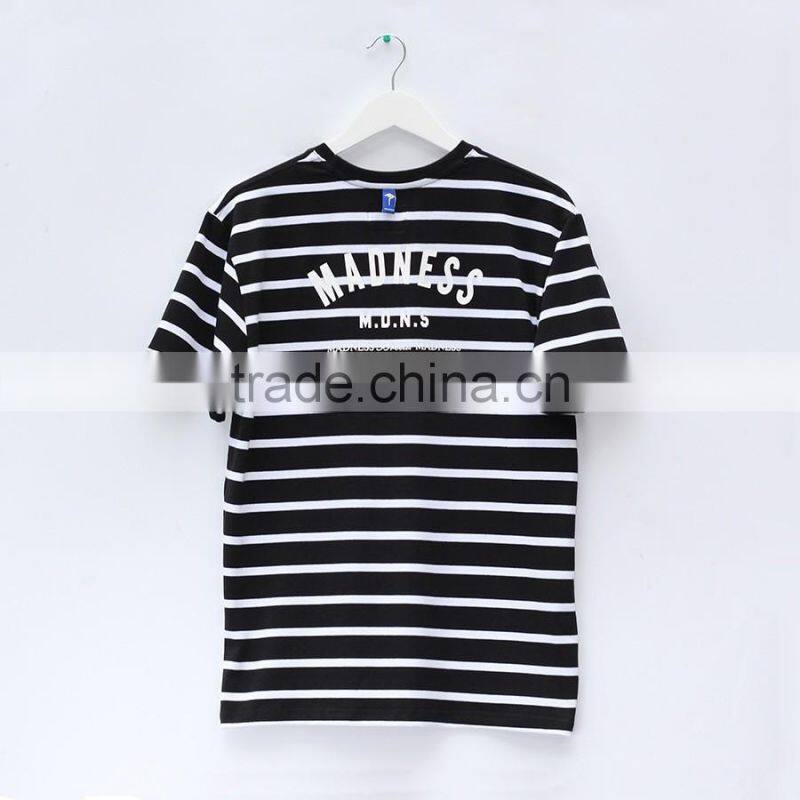 Latest Customized Men Stripe T-shirt