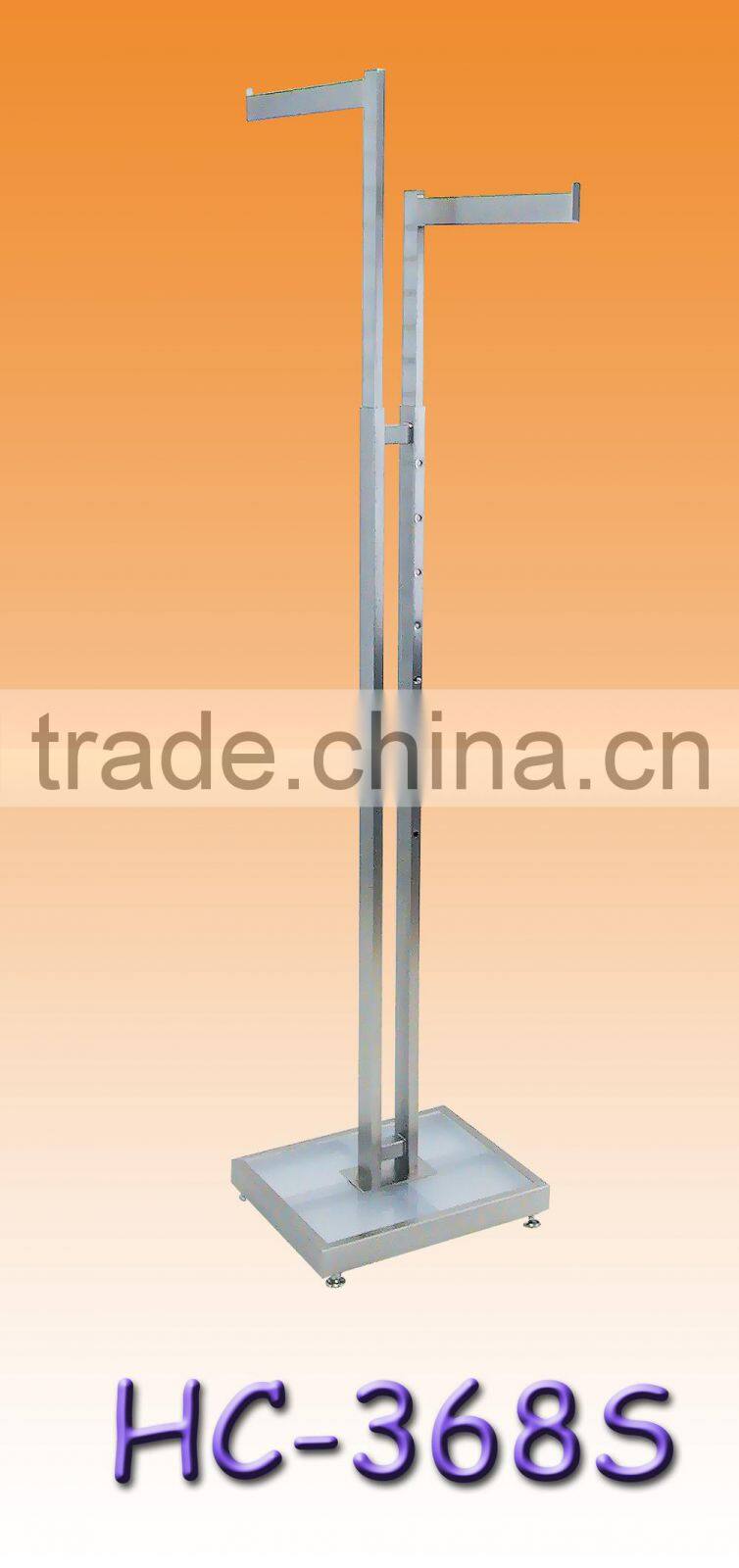 Height Adjustable Arm Rack Garment Accessory Display Stand