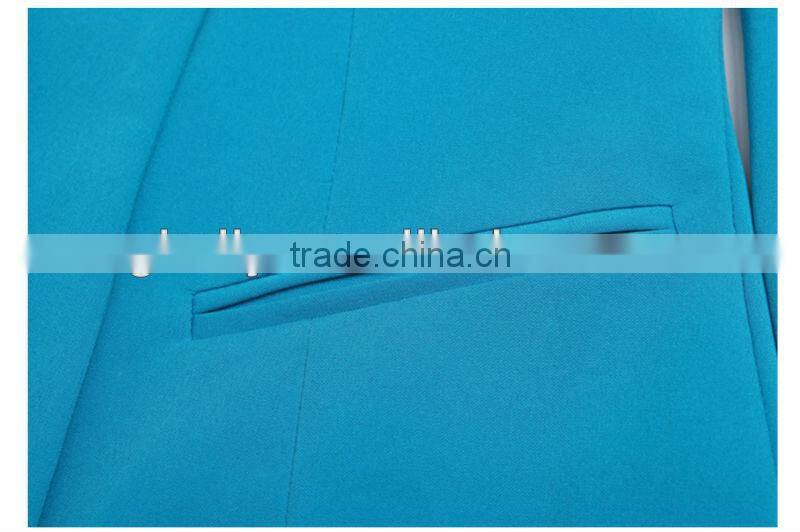 Half collar neck business coat suit lady suit office