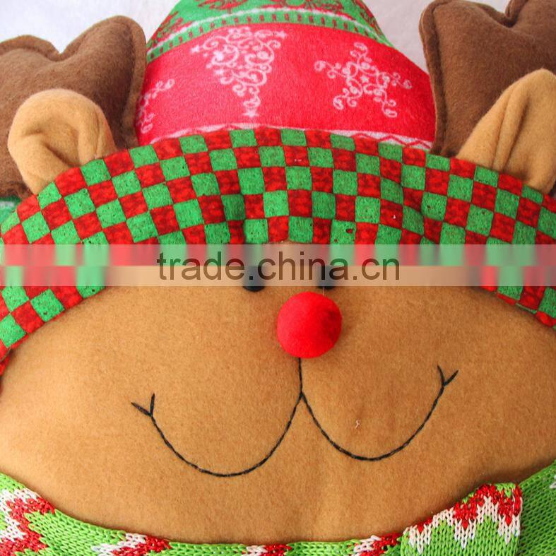 Wholesale cute star shape Christmas pillow for gift