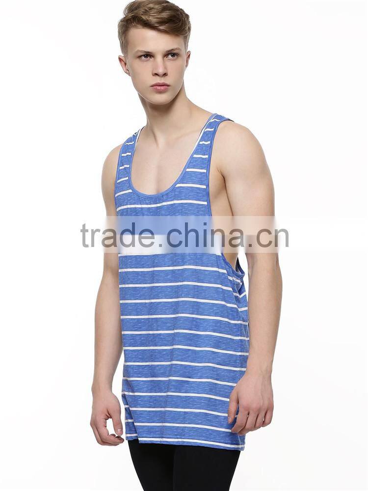 Slim fit muscle mens tank top wholesale