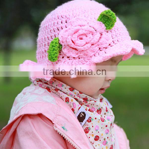Knitted Animal Pattern Christmas Hats With Hairpiece